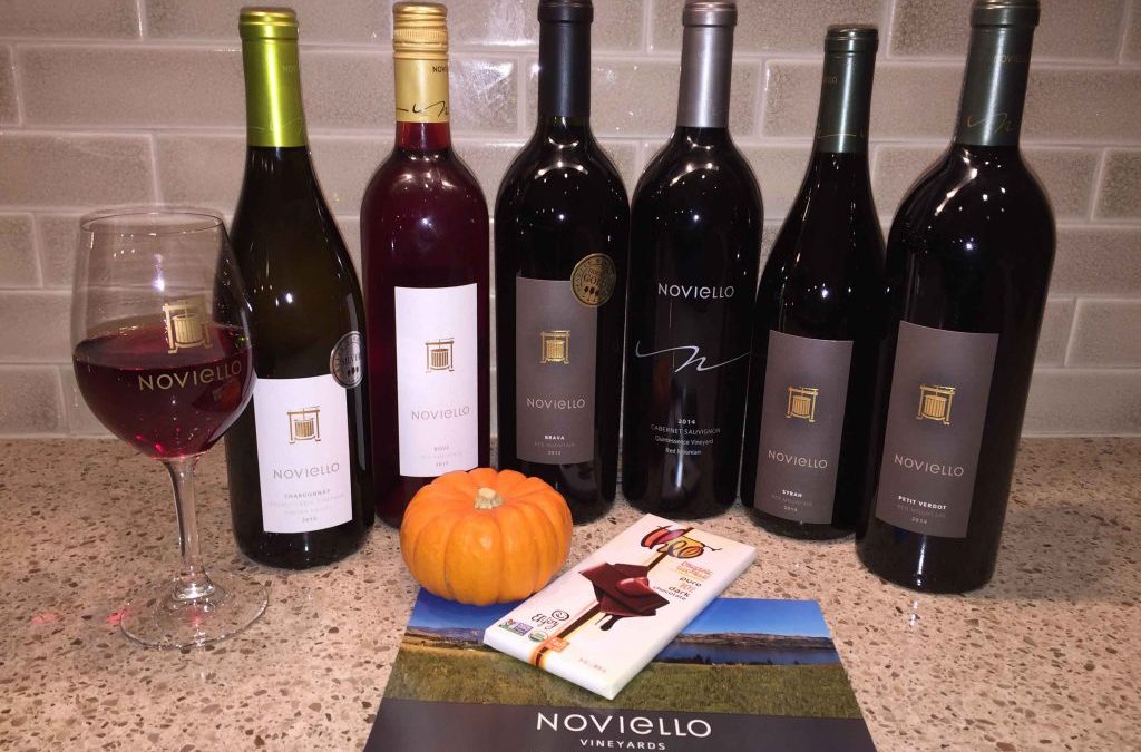 Noviello 2016 Fall Release Wine Club Shipment is Coming Your Way!