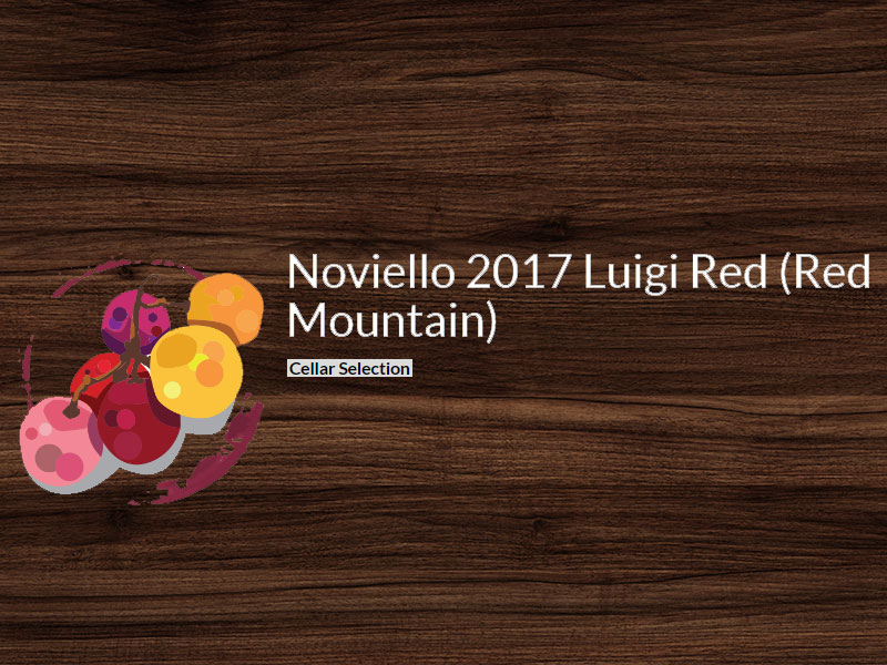 Noviello 2017 Luigi Red