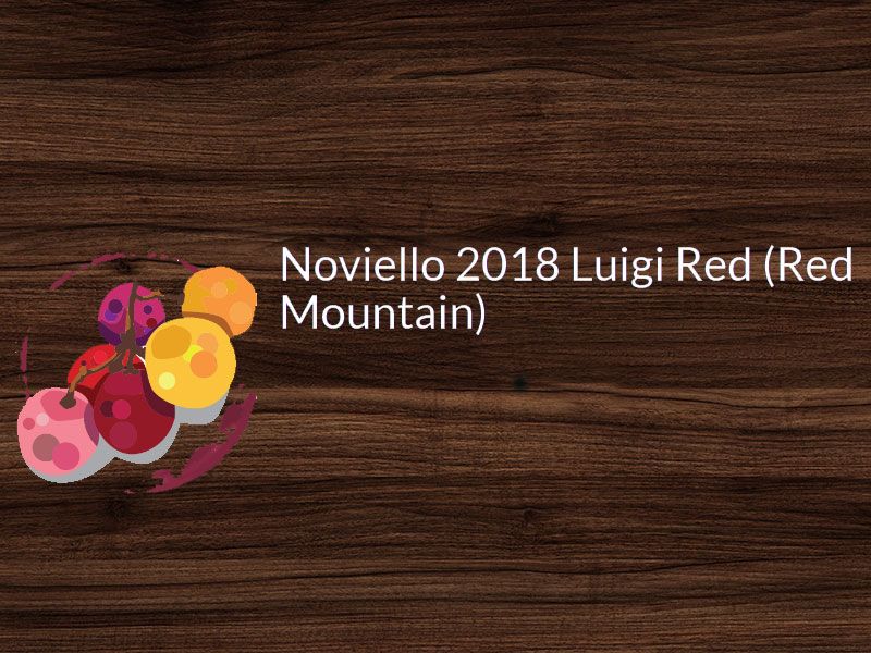 Noviello 2018 Luigi Red